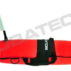 Torpedo signal buoy with flag