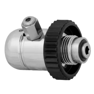 Compact argon regulator with external overpressure valve