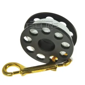 Spool with 100 mm brass snap