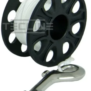 Spool with 100 mm stainless steel snap