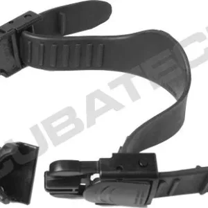 Fin strap with buckle