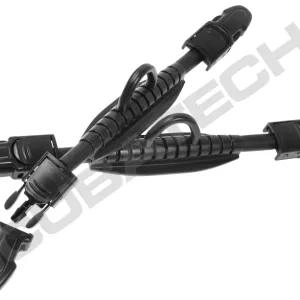 Spring straps for standard fins with buckle