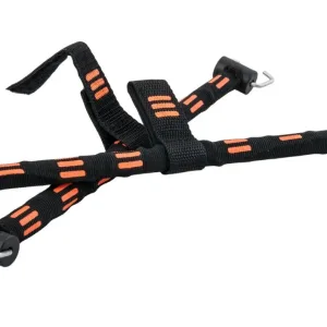 Spring straps for PowerJet fins