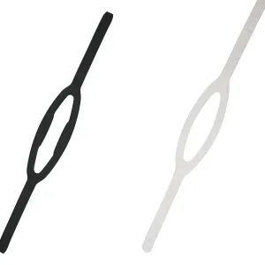 Silicone mask strap