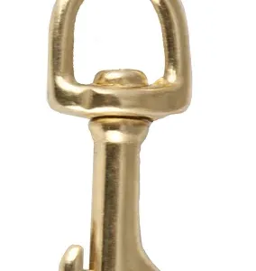 Brass bolt snap, 70 mm