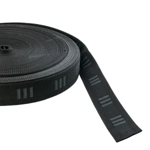Soft webbing 50 mm, 1.2 mm, with logo E