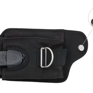 Quick-release weight pocket (QR), left