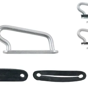 Cinch adapter for 3 mm and 6 mm backplates