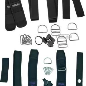 Comfort harness without backplate