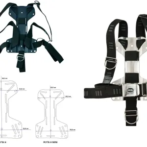 DIR harness with H MINI backplate