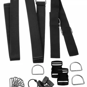 QR harness without backplate