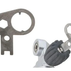 Tank valve knob retainer tool
