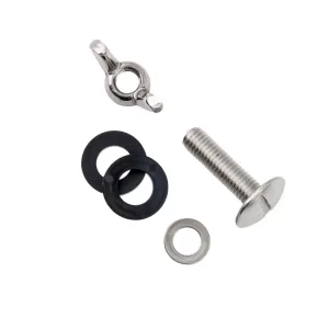 Screw for aluminium and carbon single tank adapter