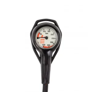 EVO pressure gauge 52 mm, 400 bar, with HP hose