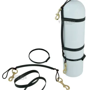 Stage rigging kit with brass bolt snap and rubber bands