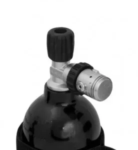Set: 1.5 L Luxfer aluminium tank, regulator and overpressure valve