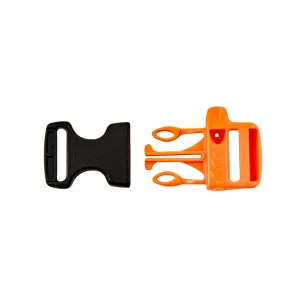 Whistle buckle for 25 mm BCD webbing