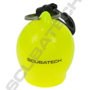 Pear-shaped octopus holder, yellow