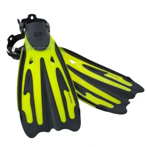 Tiara Pro fins, neon yellow