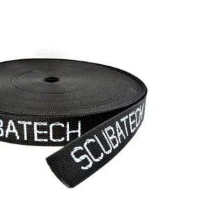 Standard webbing belt 50 mm × 2.2 mm, black