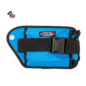 Double weight pocket, blue, right