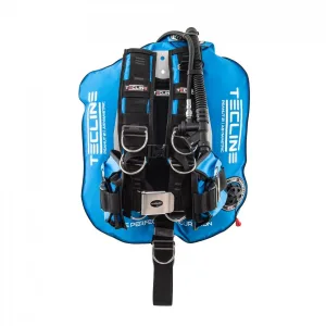 Peanut 16/21 wing set with Comfort harness, blue