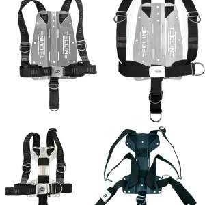 DIR harness with aluminium backplate