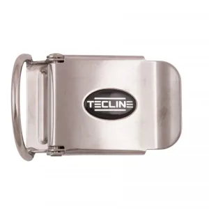 SS belt buckle 50 mm with D-ring