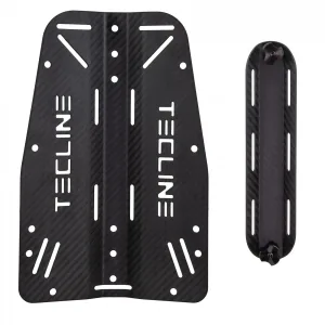 Carbon backplate and adapter set