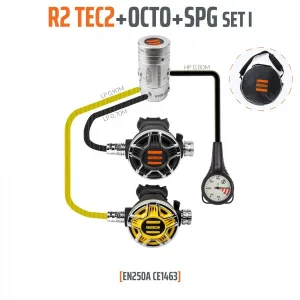 R2 TEC2 regulator set I with pressure gauge