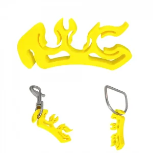 Octopus holder, yellow